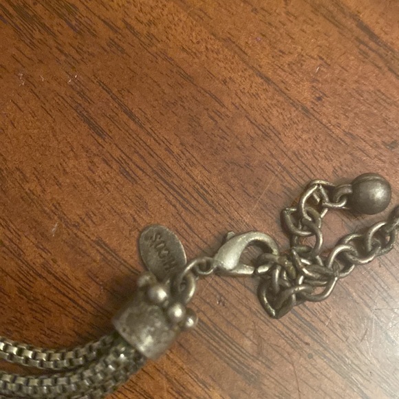 Chicos multi strand necklace with pendant. Adjustable clasp. - Picture 4 of 7